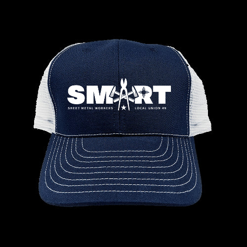 SMART 49 Trucker Hat (Blue)